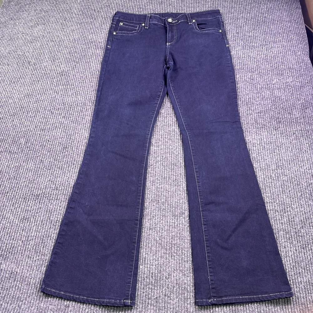 KUT From Kloth JEANS Farrah Baby Boot Womens 10 DARK WASH Stretch 32/32